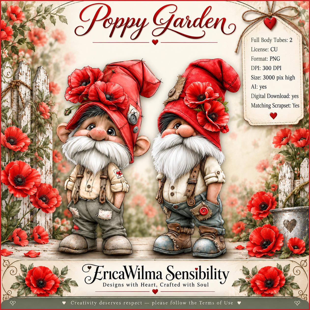 (image for) EW AI Poppy Garden - Tubeset 2026